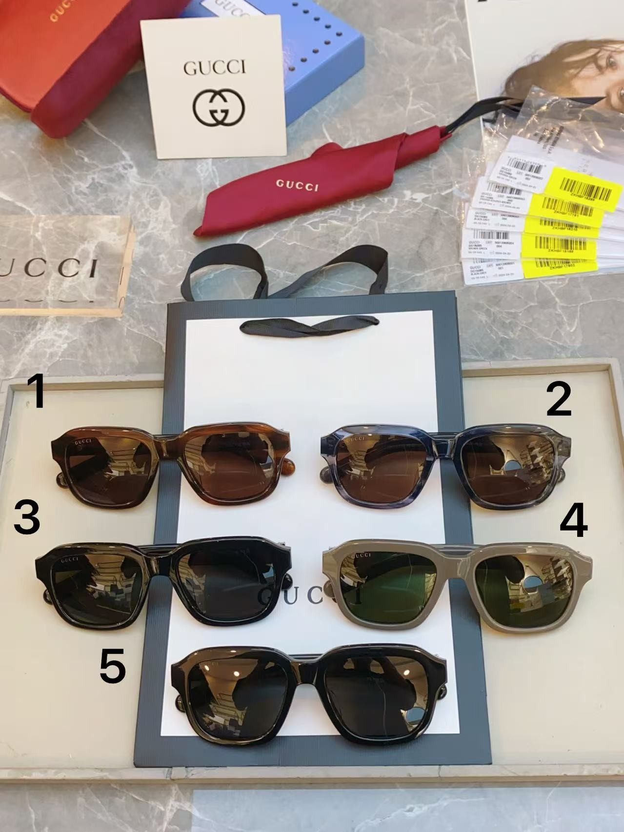 G*u*i new trend sunglasses