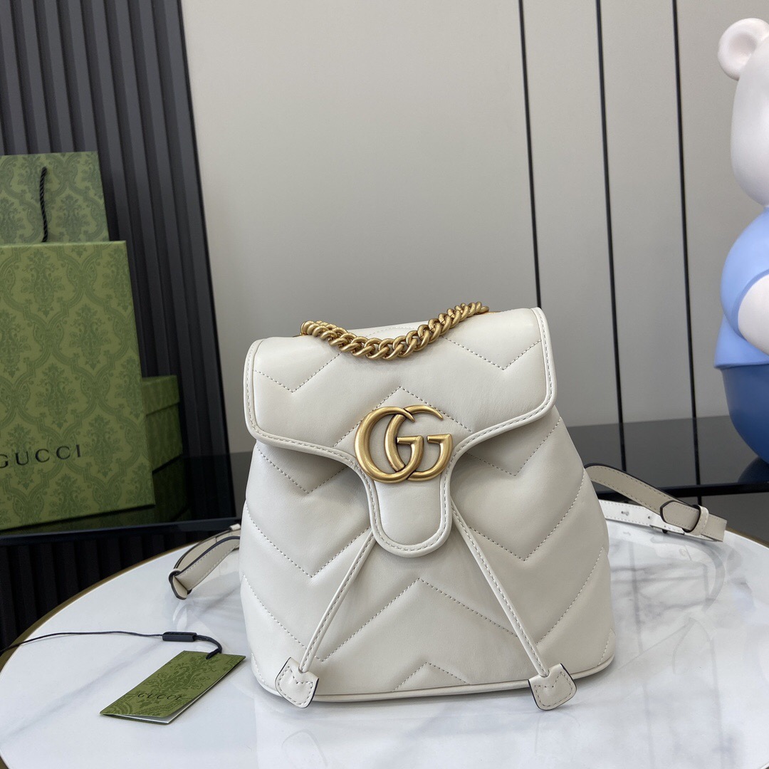 G*u*i marmont series mini backpack model: 777253 size: 20*19*11cm