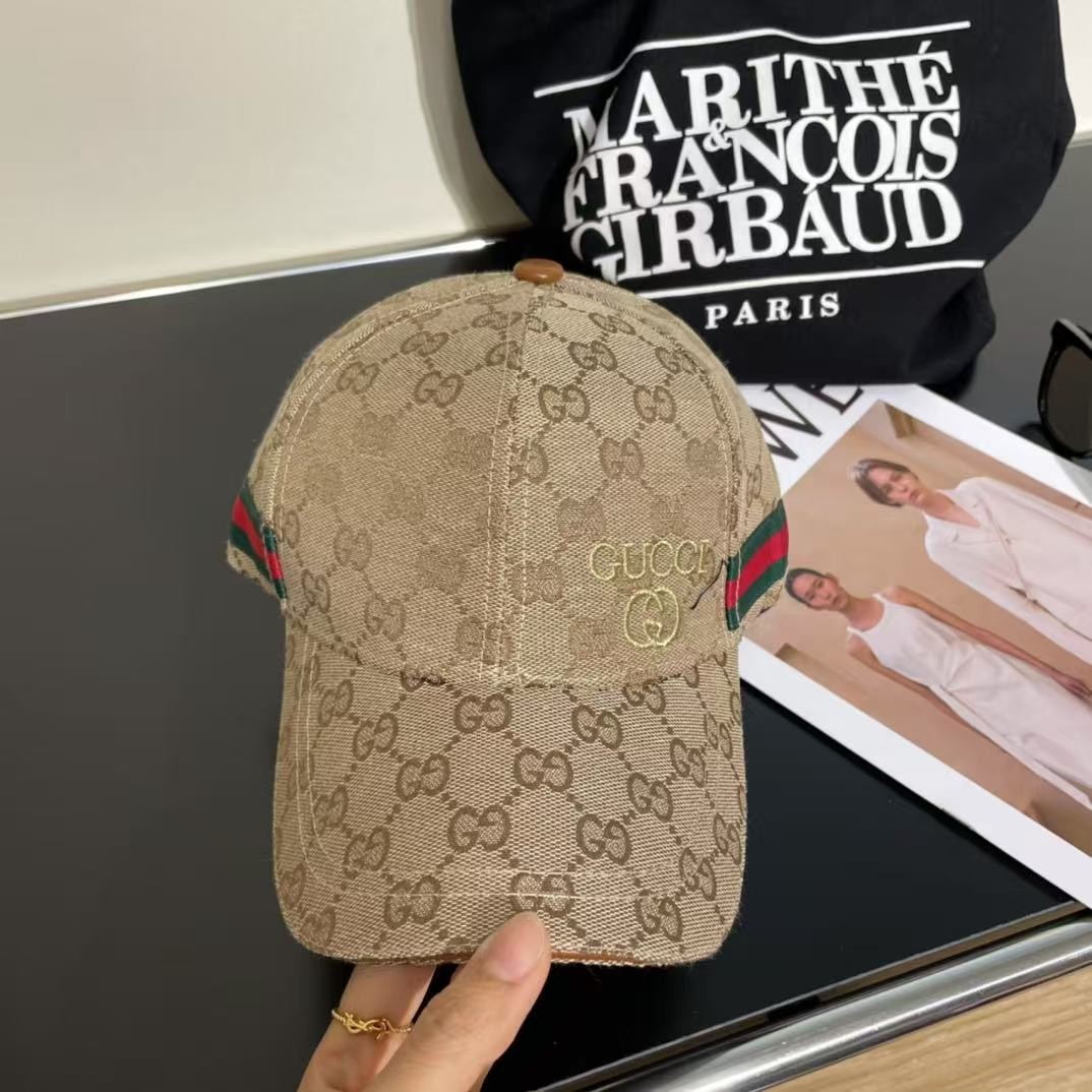 [#4826] G*u*i baseball cap peaked c ap hat