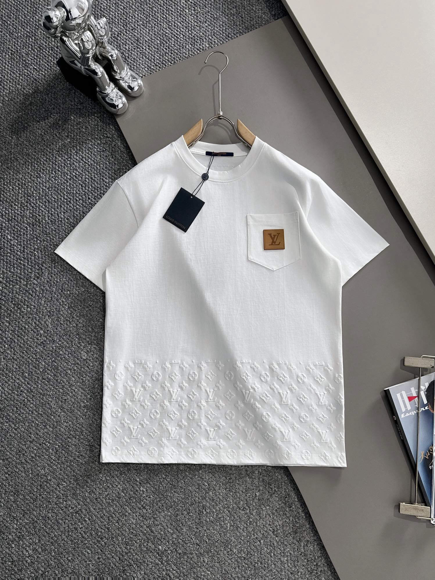 New Chest Pocket  T Shirt