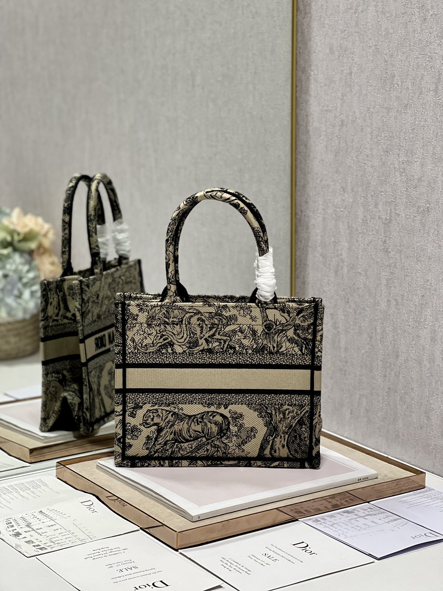 Small Dior Book Tote