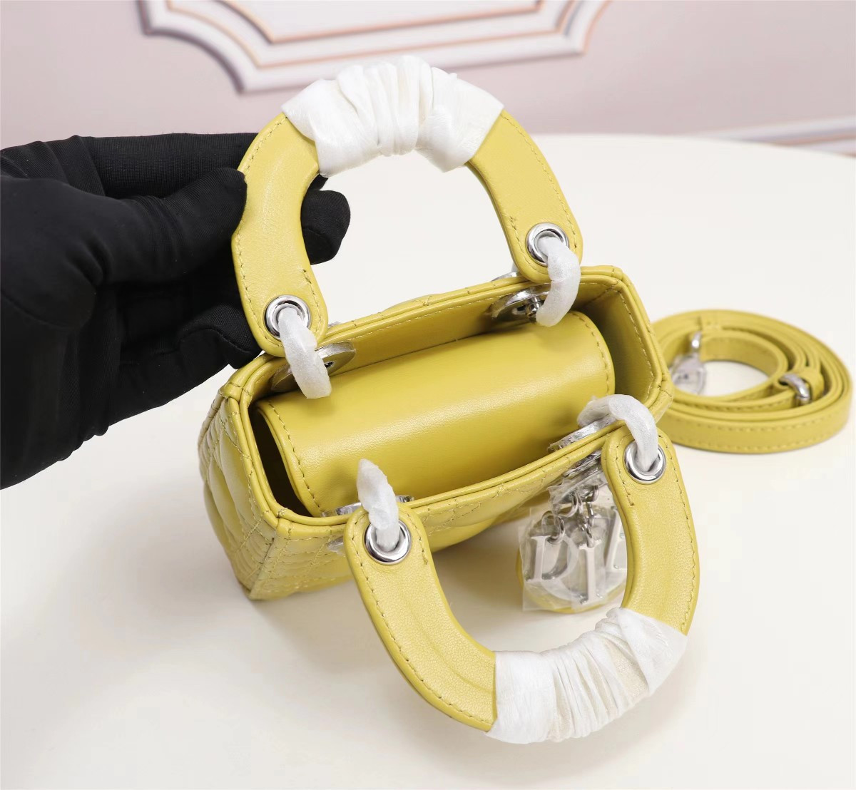 Lady Dior Micro Bag