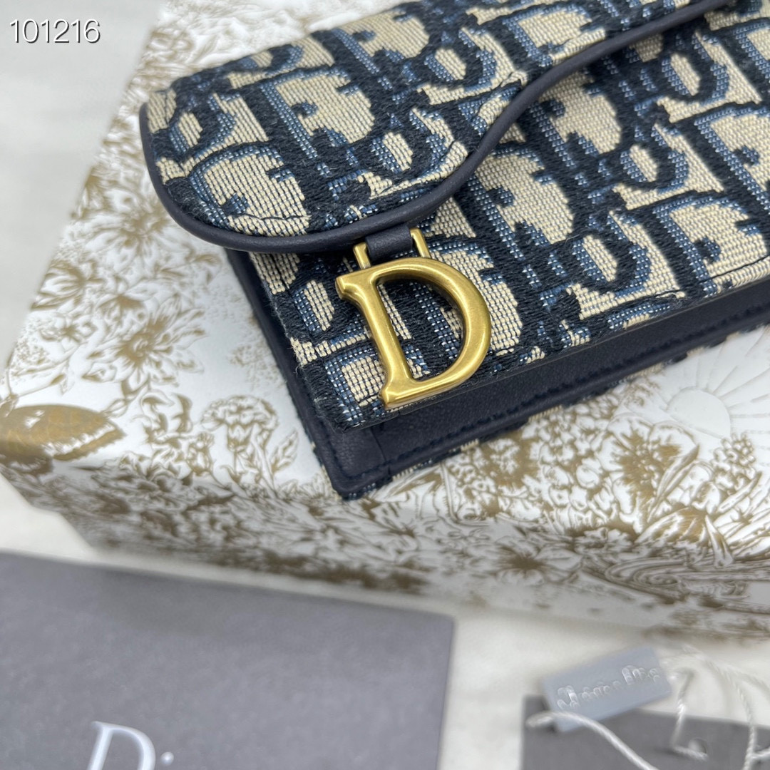 Saddle Lotus Wallet