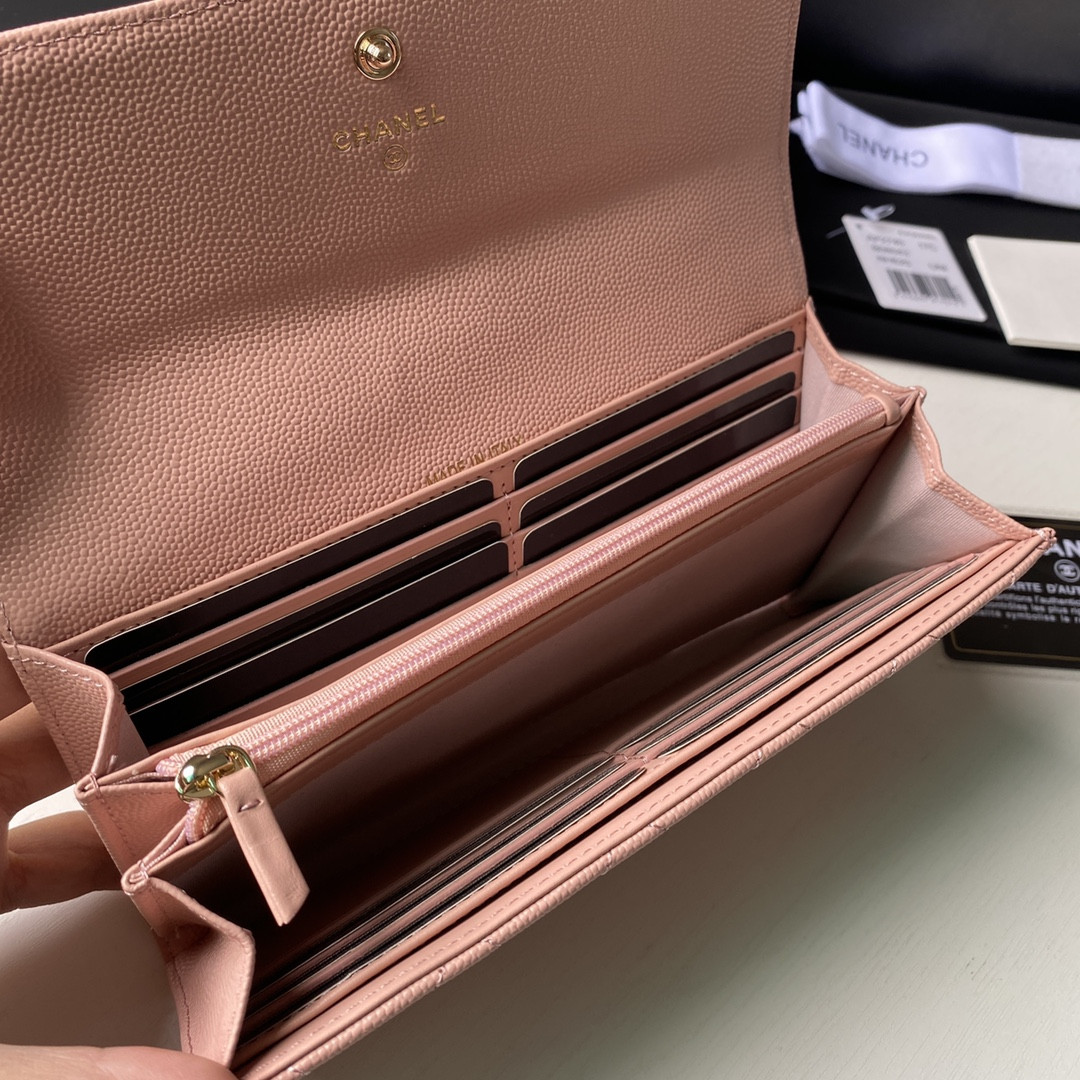 Chanle Flap Wallet