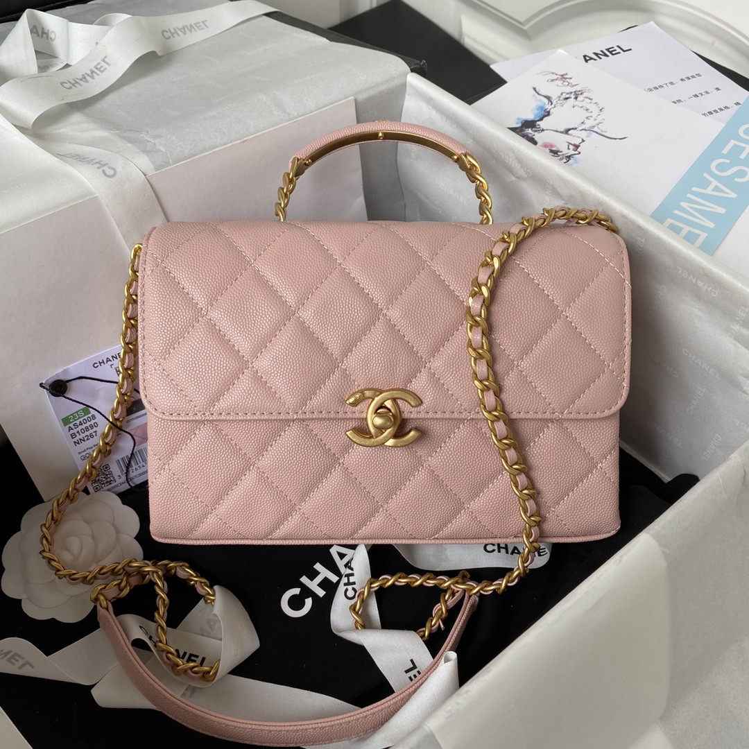 Chanle Small Flap Bag With Top Handle