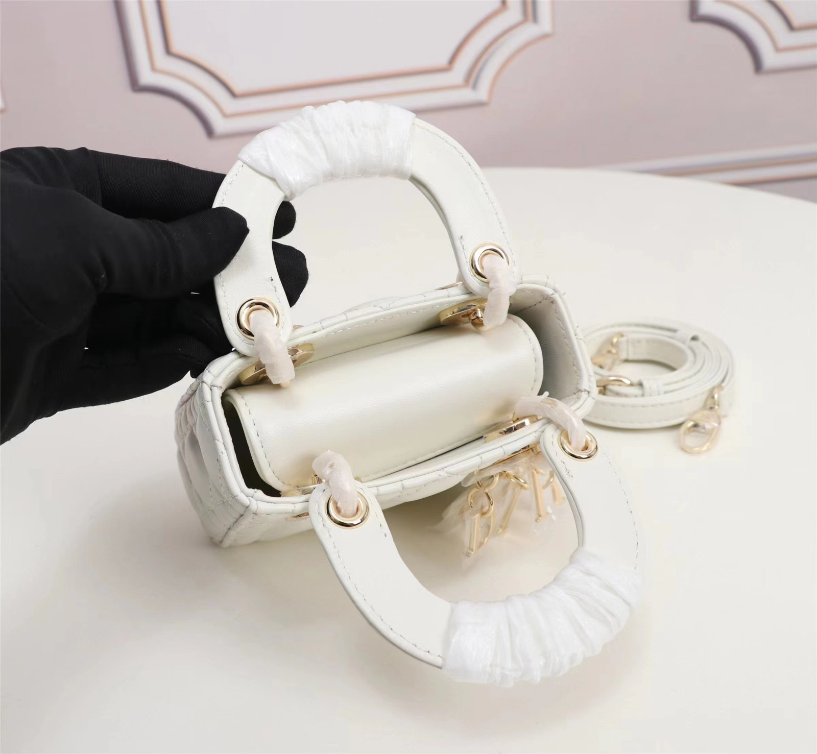 Lady Dior Micro Bag