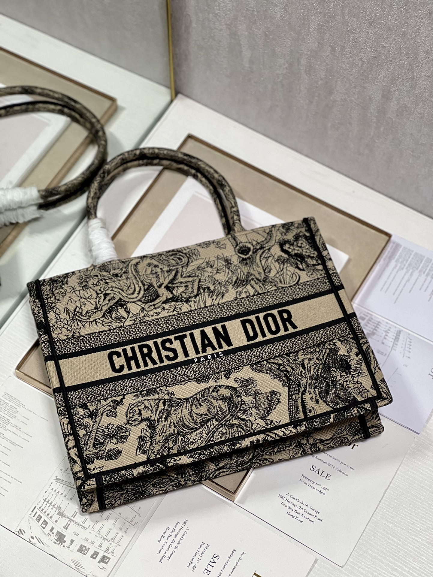 Medium Dior Book Tote