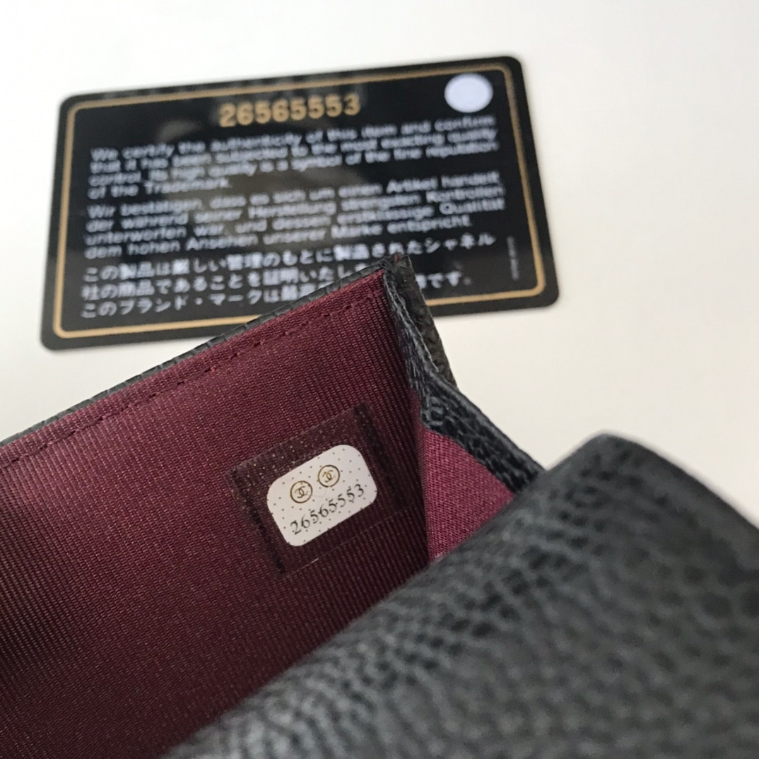 Chanle Flap Wallet