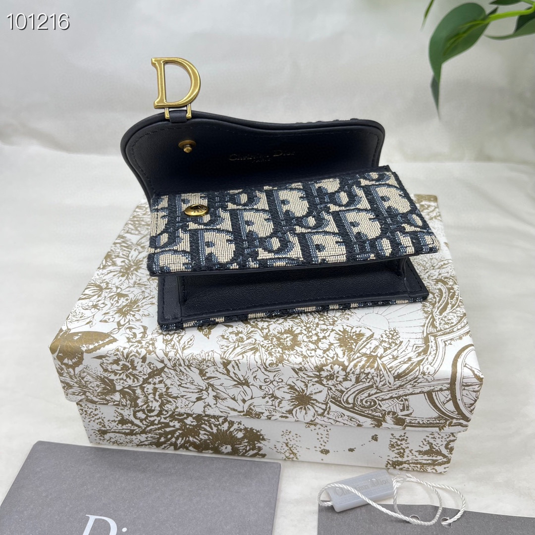Saddle Lotus Wallet