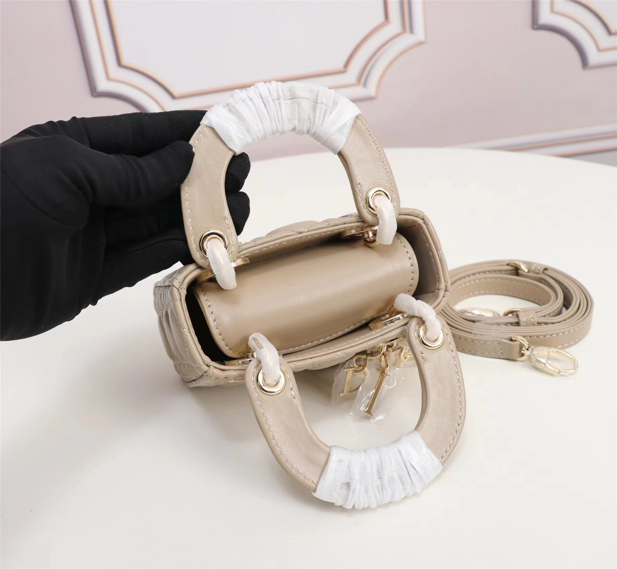 Lady Dior Micro Bag