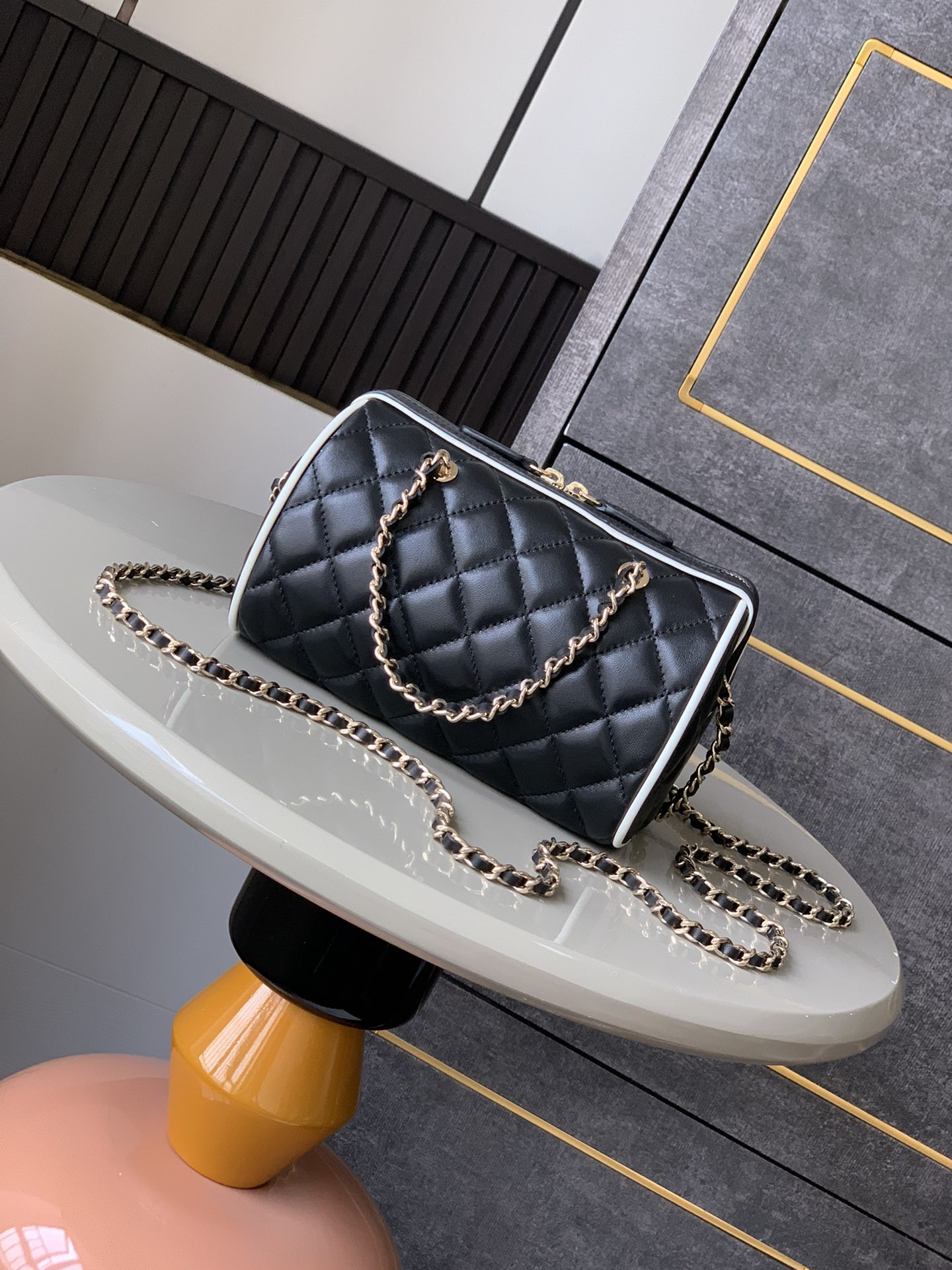 Chanel 25p Bowling Bag