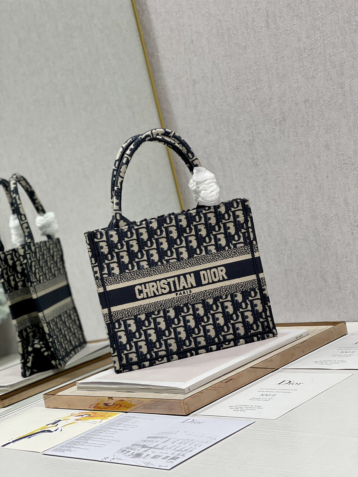 Small Dior Book Tote