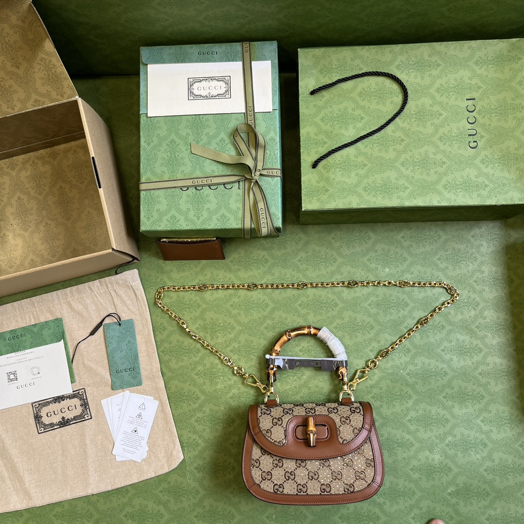 G*u*i bamboo 1947 bag